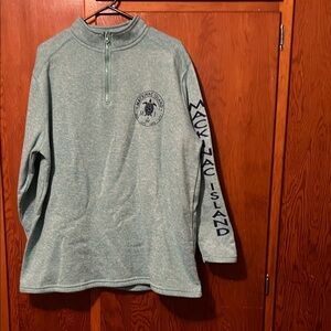 Exist Women's Teal Quarter-Zip Sweater